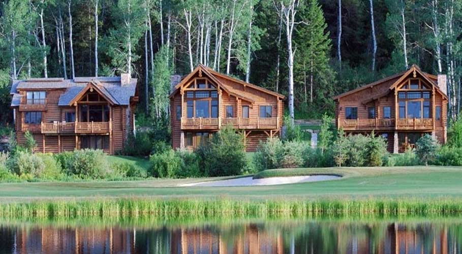 Log Homes - Cabin Rentals in Idaho - On the Water