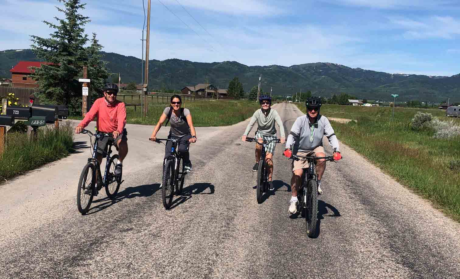 Biking Trails around Victor and Driggs Idaho