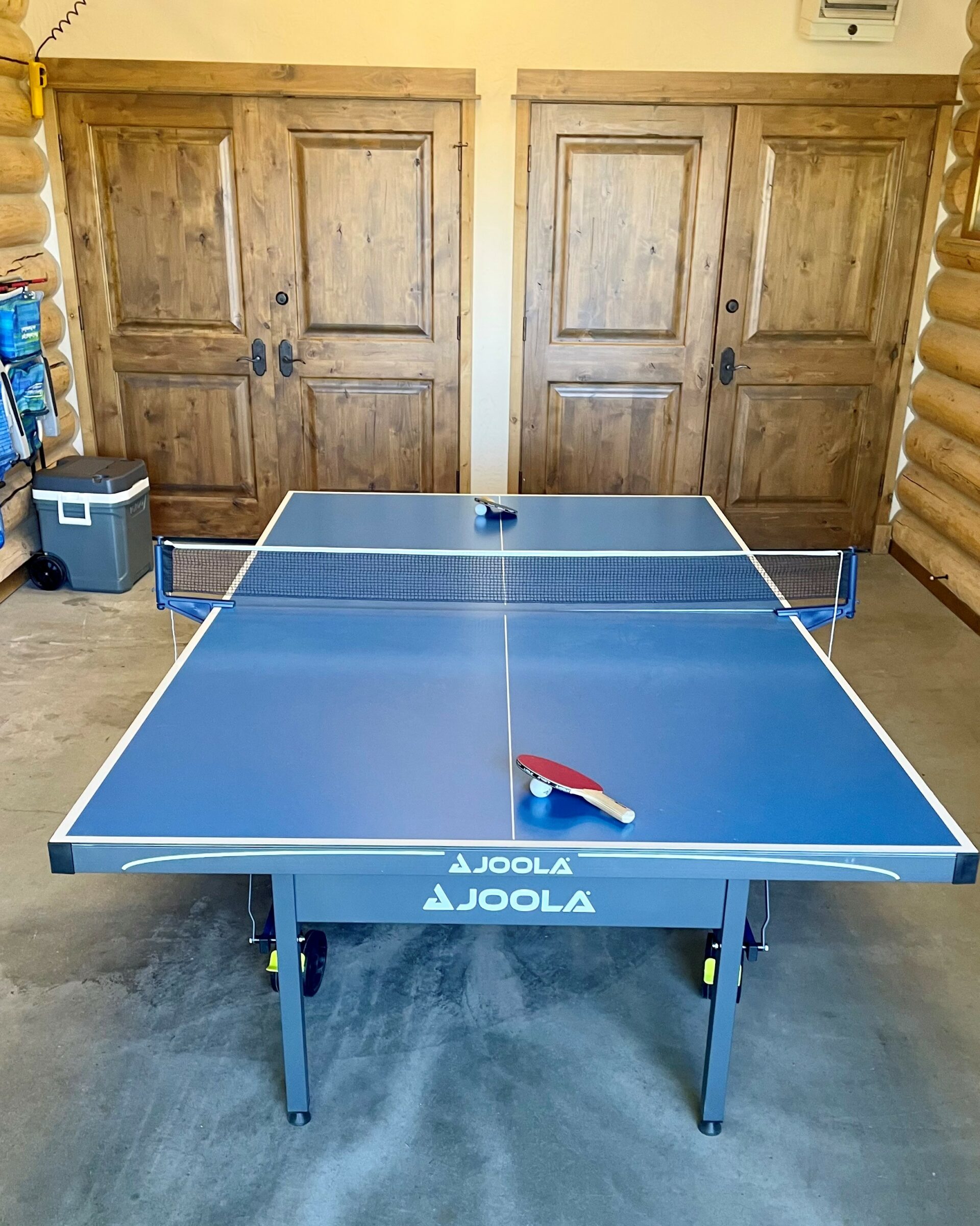 Ping Pong Table at Cabin