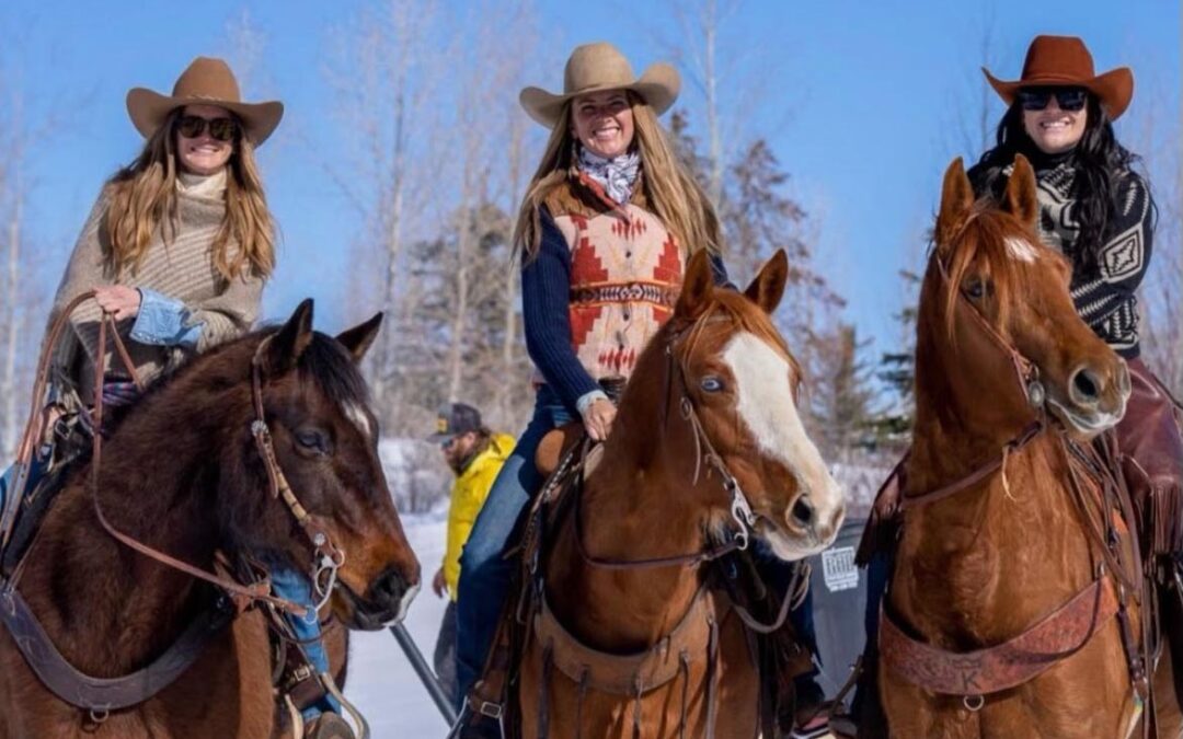 Teton Valley events include both Skijoring Adventures and Ice Sculptures